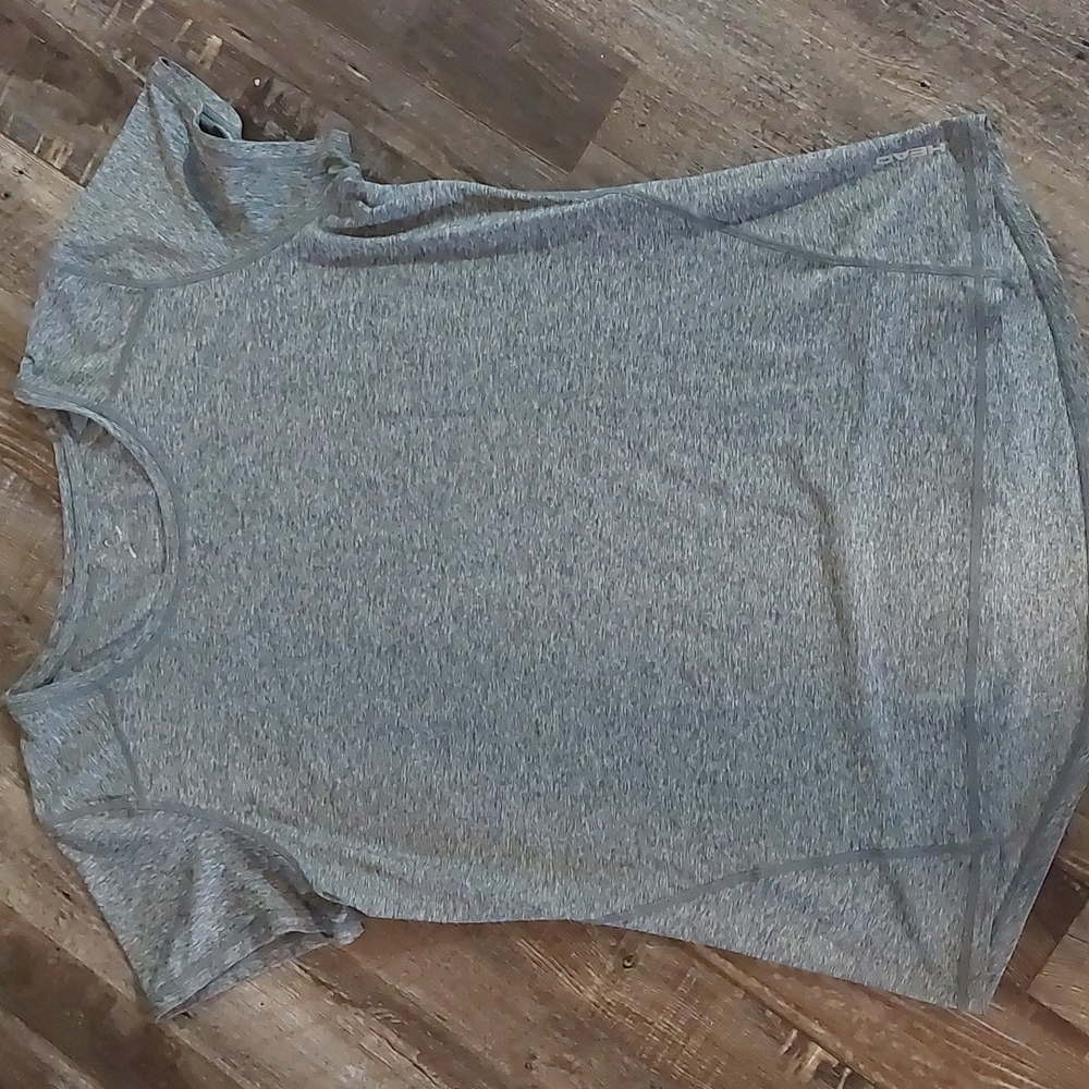 Women's grey althetic shirt